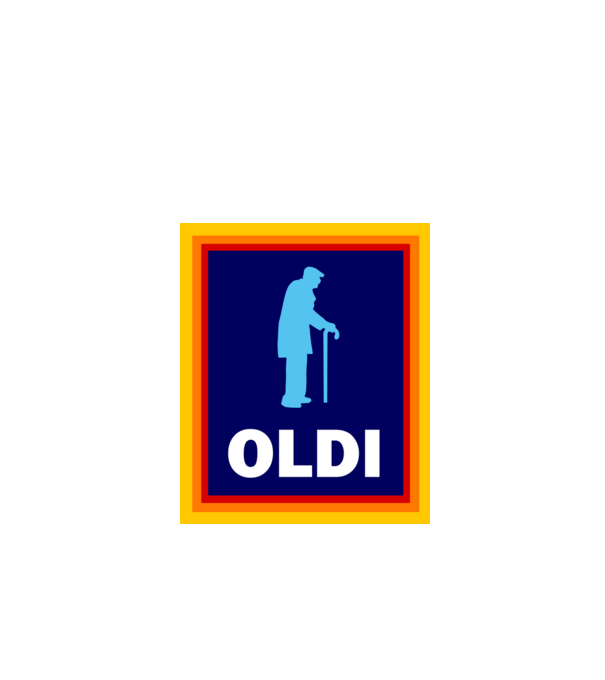 Oldi minta fekete pólón