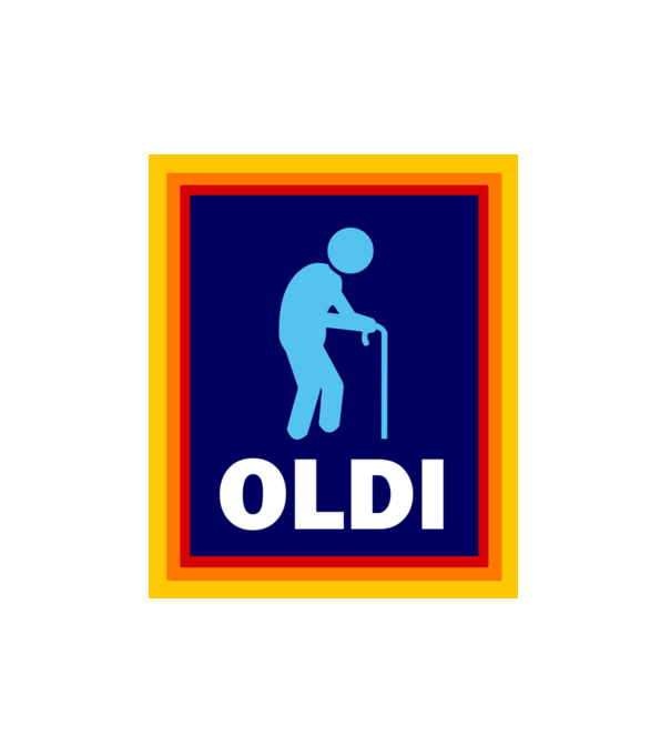OLDI minta fehér pólón