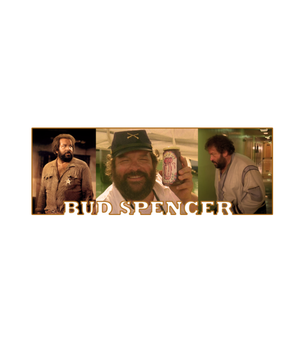 Bud Spencer minta fehér pólón