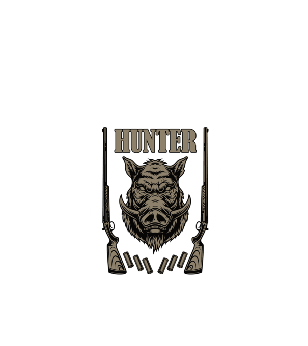 Hunter minta piros pólón