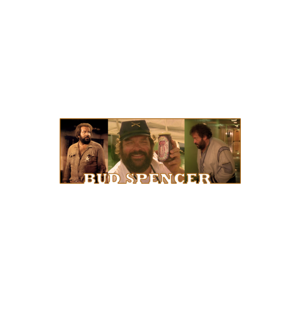 Bud Spencer minta homokszín pólón