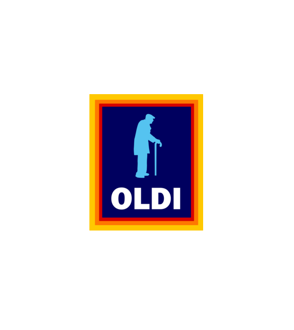 Oldi minta szürke pólón