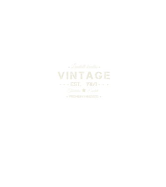 Vintage 1969 minta fekete pólón