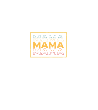 Mama  minta fekete pólón
