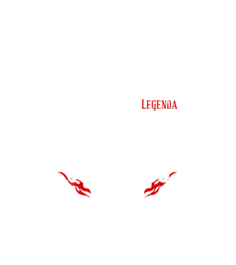 Magyar legenda 1988 minta fehér pólón