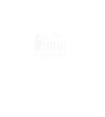 Horgász Legenda 2 minta fekete pólón