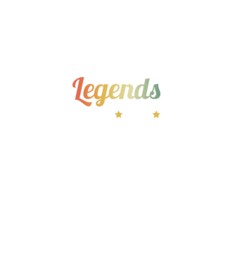 Legends were born in 2001 minta fekete pólón