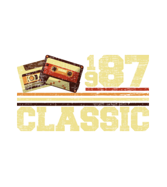 Classic 1987 minta fehér pólón