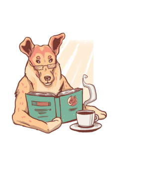 INTELLIGENS COLLIE minta fekete pólón