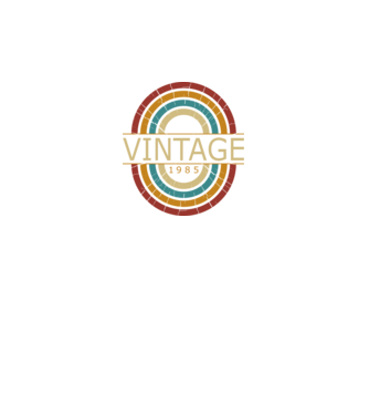 Vintage 1985 minta fekete pólón