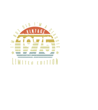 1975 minta fekete pólón