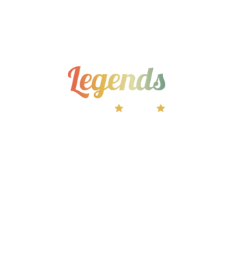 Legends were born in 1995 minta fekete pólón