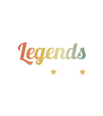 Legends were born in 1986 minta fekete pólón