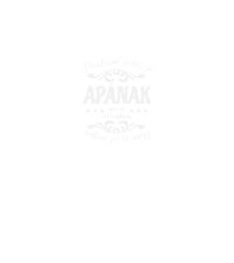 Apának minta fekete pólón