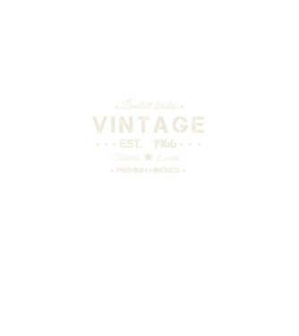 Vintage 1966 minta fekete pólón