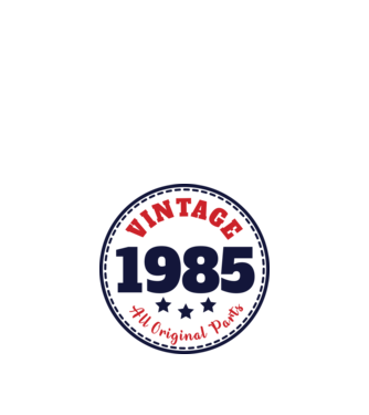 1985 minta fehér pólón