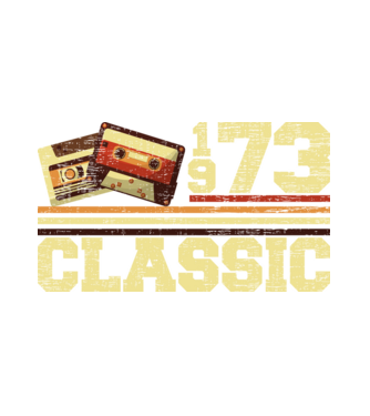 Classic 1973 minta fehér pólón