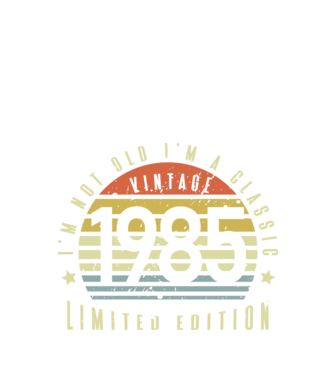 1985 minta fekete pólón