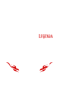 Magyar legenda 1975 minta fekete pólón