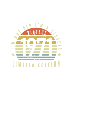 1971 minta fekete pólón