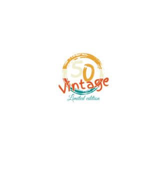 Vintage 50 minta fekete pólón