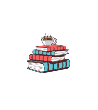 Tea, könyv, boldogság  minta fehér pólón