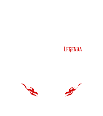 Magyar legenda 1980 minta fehér pólón