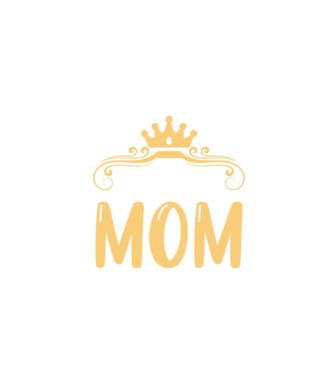 Super mom minta fekete pólón