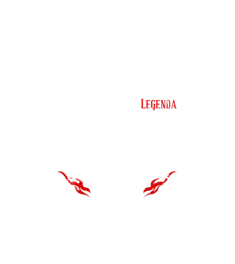 Magyar legenda 1977 minta fehér pólón