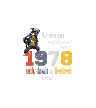 1978 minta fehér pólón