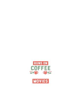 Mom Coffee Christmas minta fehér pólón