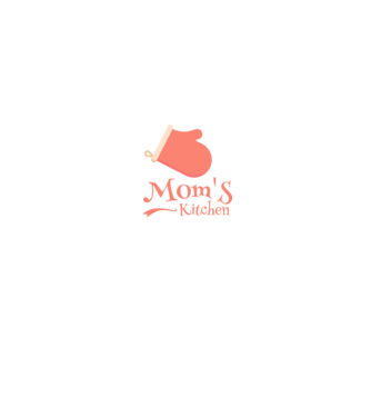 Mom's kitchen minta fekete pólón