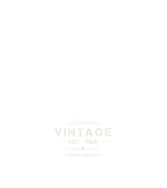 Vintage 1968 minta sötétkék pólón