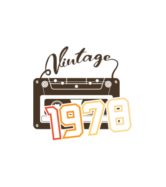 Vintage 1978 minta fehér pólón