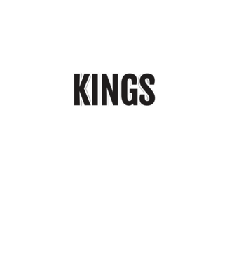 Kings are born in August minta fekete pólón
