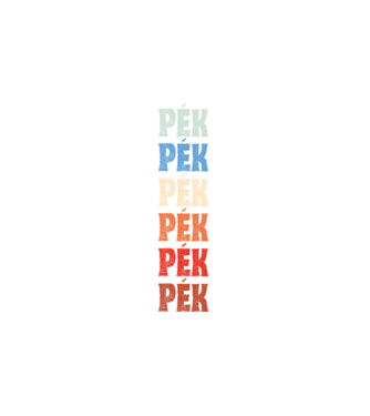 Pék minta fehér pólón