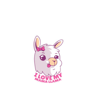 Mama llama minta fehér pólón