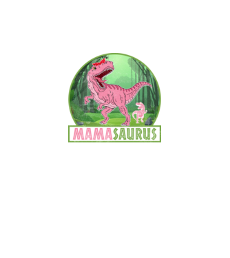 Mamasaurus rex minta fekete pólón