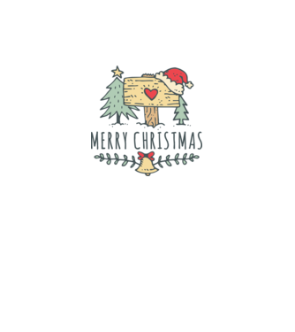 Merry Christmas minta fehér pólón