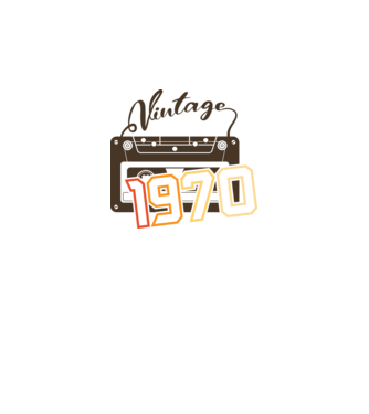 Vintage 1970 minta fehér pólón