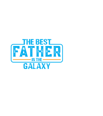 Legjobb apa a galaxisban  minta fekete pólón
