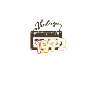 Vintage 1972 minta fehér pólón