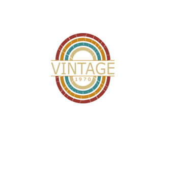 Vintage 1970 minta fekete pólón