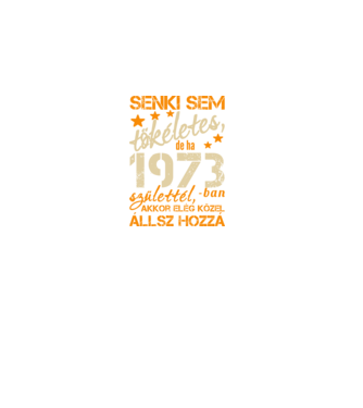 Tökéletes 1973 minta fekete pólón