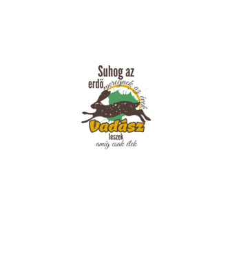Vadász minta szürke pólón