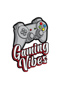 Gamer minta fekete pólón