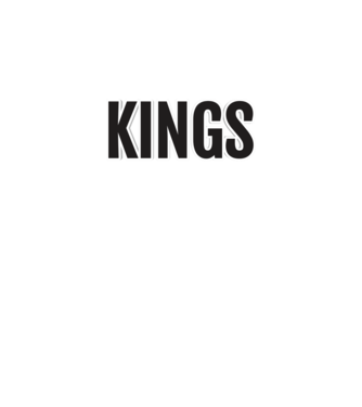 Kings are born in August minta fekete pólón