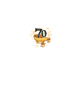 70 minta fekete pólón