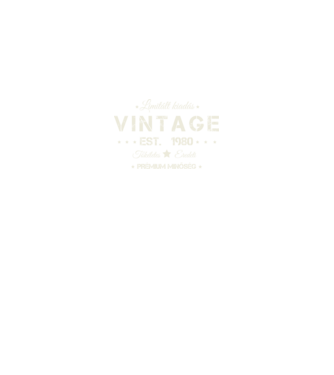 Vintage 1980 minta fekete pólón