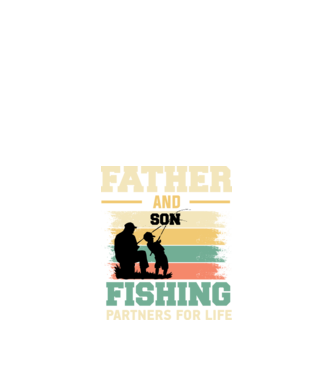 Apa és fia  minta fekete pólón